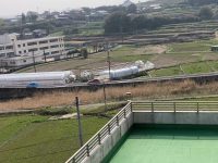 ゆたか荘　ベランダさんぽ